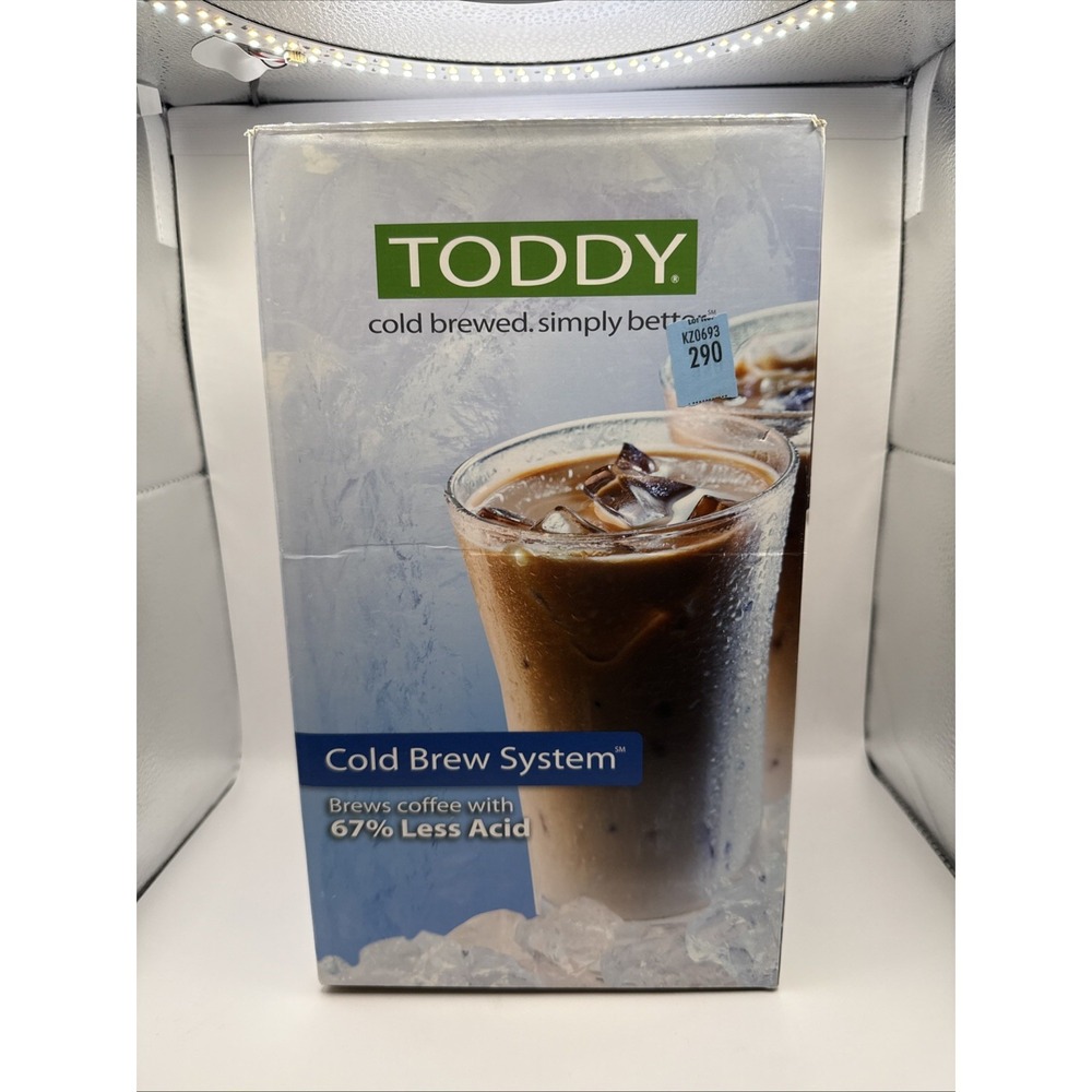 Toddy Cold Brew System Non-Electric White Coffee Maker Made in USA